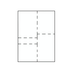500 Planches prestation A4 (blanc)
